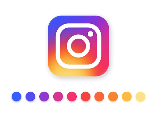 Logo gradient khác lạ của Instagram