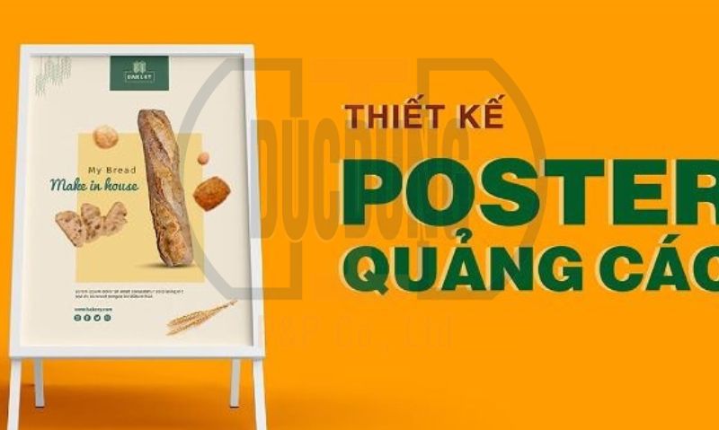 Thiết kế poster quảng cáo độc đáo giúp tạo dấu ấn riêng