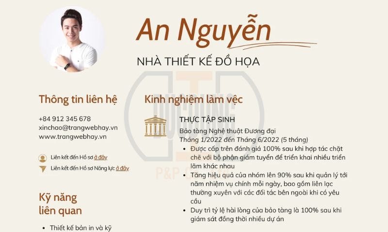 Bìa hồ sơ theo phong cách báo cáo