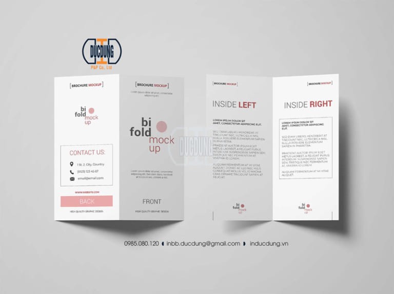 Thiết kế brochure sáng tạo tại In Đức Dũng là lựa chọn hoàn hảo