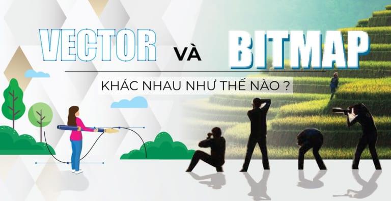 Sự khác nhau giữa ảnh Bitmap và Vector và cách phân biệt